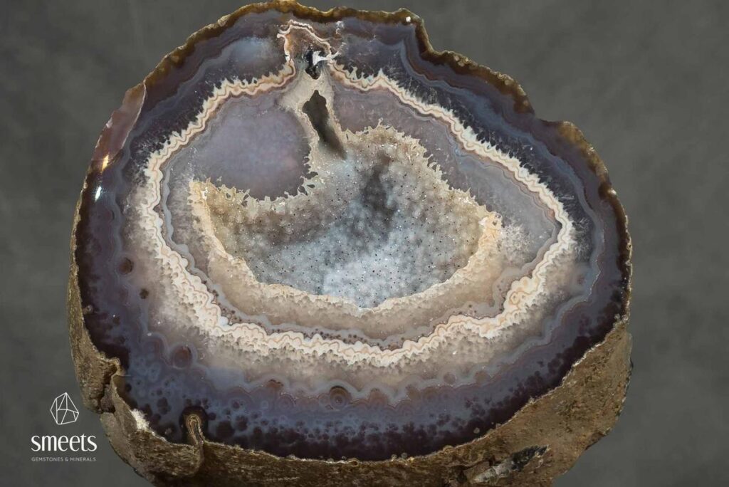 Agate Geode on Stand, Brazil