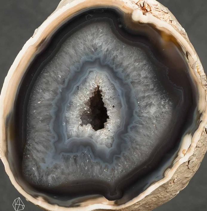 Agate Geode on Stand, Brazil