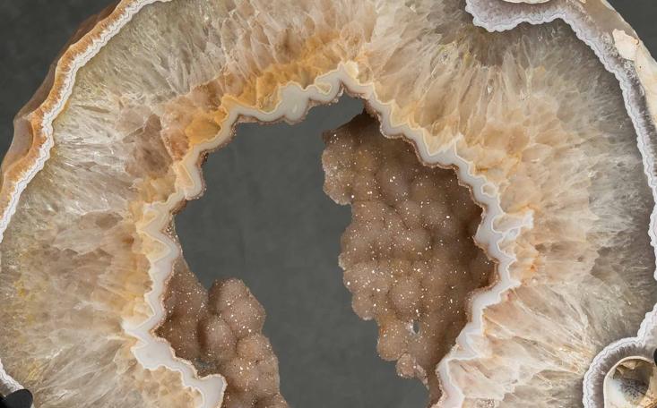 Agate Slab on Stand, Brazil