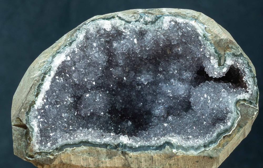 Rainbow Amethyst Geode, Brazil
